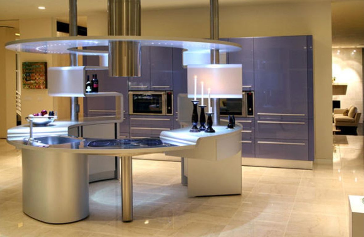 Futuristic kitchen design