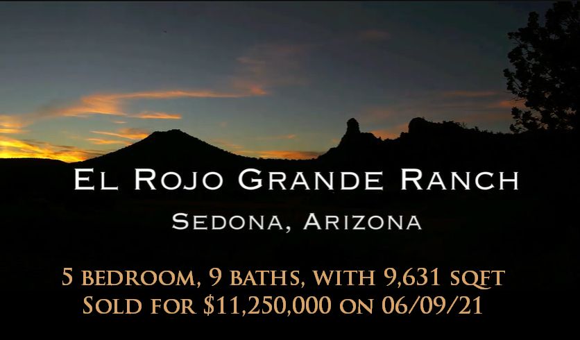 El Rojo Grande Ranch, Sedona AZ description Zillow.com